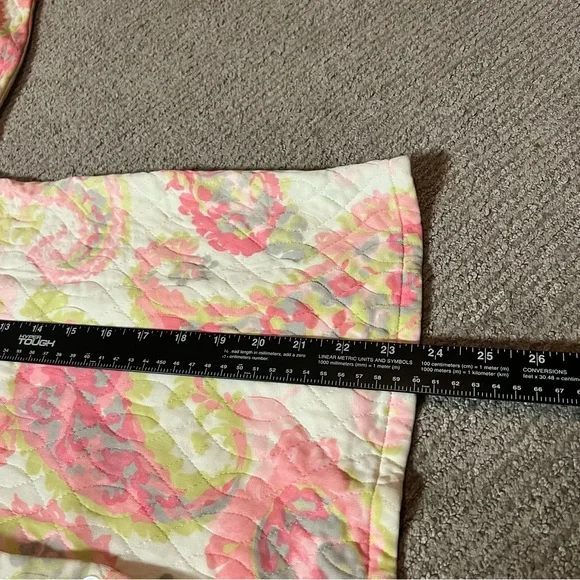 Vintage women’s quilted paisley button up acetate jacket SZ‎ S - Picture 9 of 10